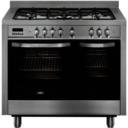 Zanussi ZCK18307XA 100cm Dual Fuel Range Cooker in Stainless Steel